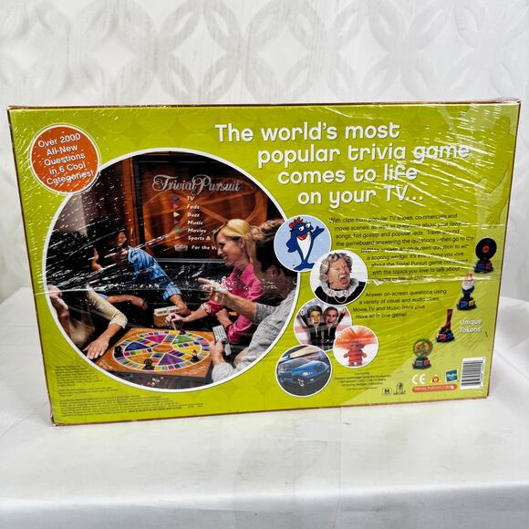 Parker Brothers Trivial Pursuit DVD Pop Culture 2nd Edition 2005 New & Sealed - Picture 4 of 6